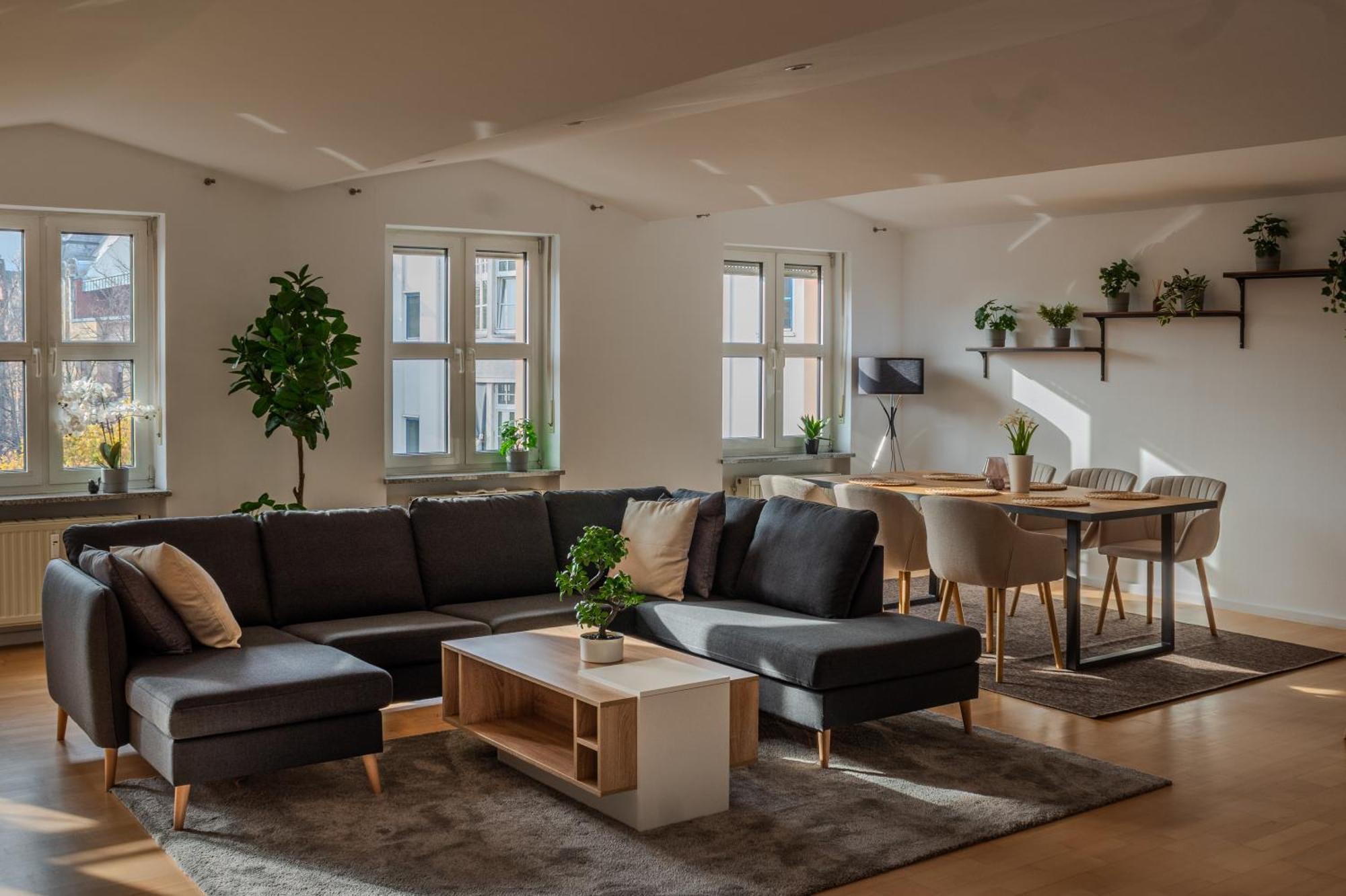 Penthouse-Maisonette - City Center, Highspeed Internet, Garage Worms Buitenkant foto