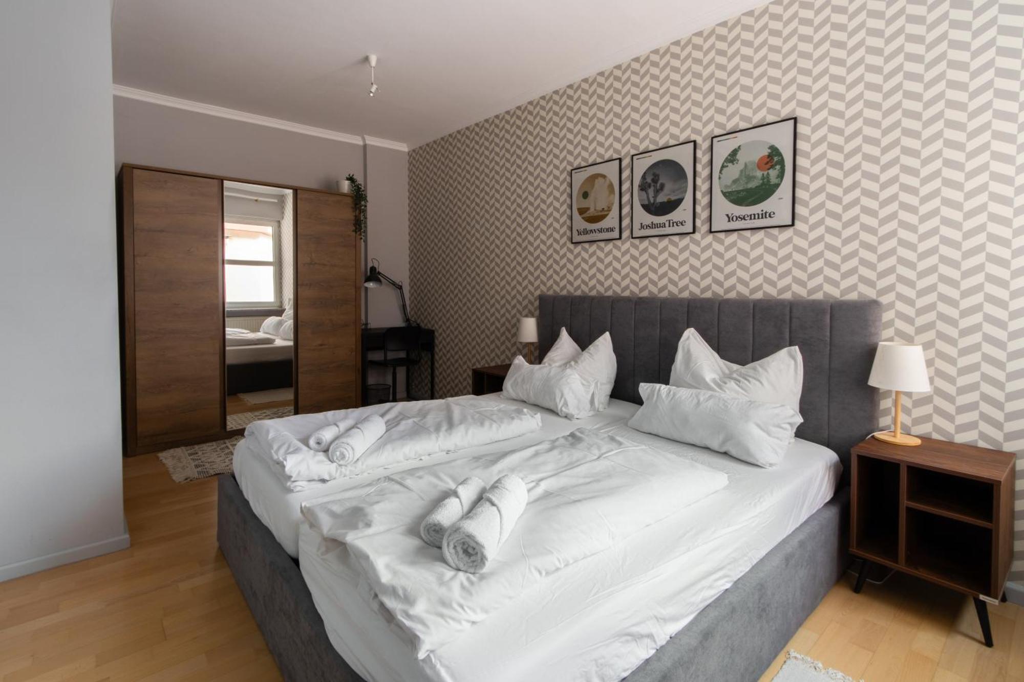 Penthouse-Maisonette - City Center, Highspeed Internet, Garage Worms Buitenkant foto